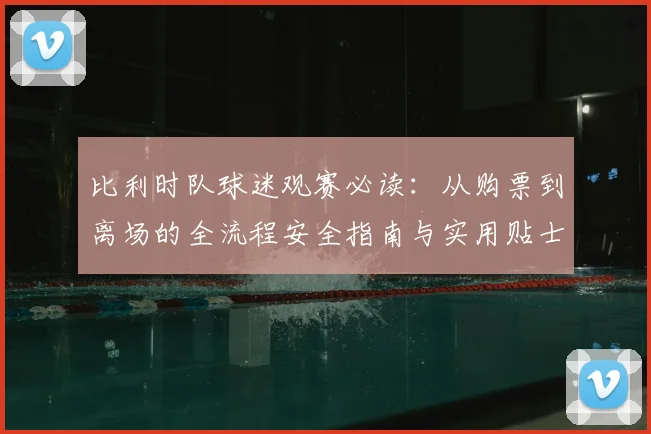 比利时队球迷观赛必读：从购票到离场的全流程安全指南与实用贴士